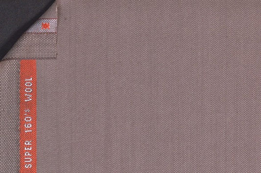 Dormeuil Fabric Beige Plain 100% Wool (Ref-843491)