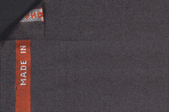 Dormeuil Fabric Grey Plain 100% Wool (Ref-844007)