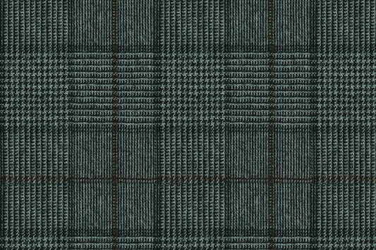 Dormeuil Fabric Green Check 100% Wool (Ref-845002)