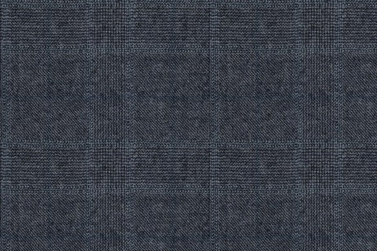 Dormeuil Fabric Grey Check 100% Wool (Ref-845009)