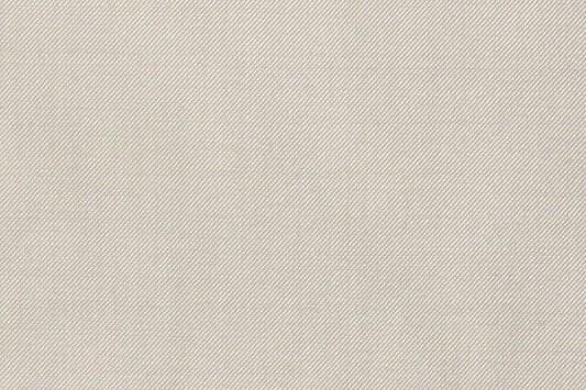 Dormeuil Fabric White Plain 51% Silk 49% Wool (Ref-878101)