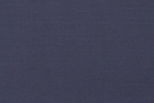 Dormeuil Fabric Navy Plain 51% Silk 49% Wool (Ref-878104)