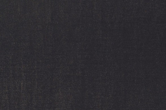 Dormeuil Fabric Black Plain 53% Cotton 47% Acetate (Ref-878110)