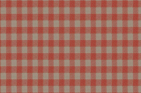 Dormeuil Fabric Rust Check 55% Silk 45% Wool (Ref-880093)