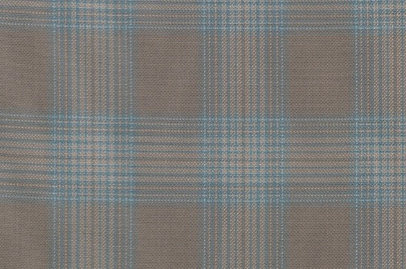 Dormeuil Fabric Beige Check 55% Wool 45% Silk (Ref-880125)