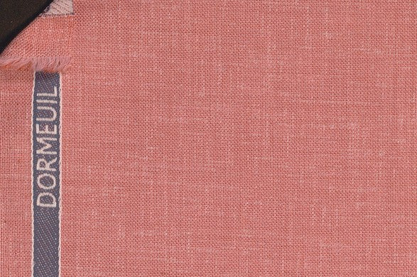 Dormeuil Fabric Pink Plain 55% Wool 45% Silk (Ref-881025)