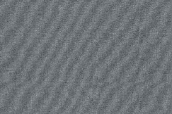 Dormeuil Fabric Grey Plain 96% Wool 4% Silk (Ref-881045)