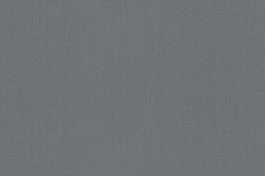 Dormeuil Fabric Grey Plain 96% Wool 4% Silk (Ref-881045)