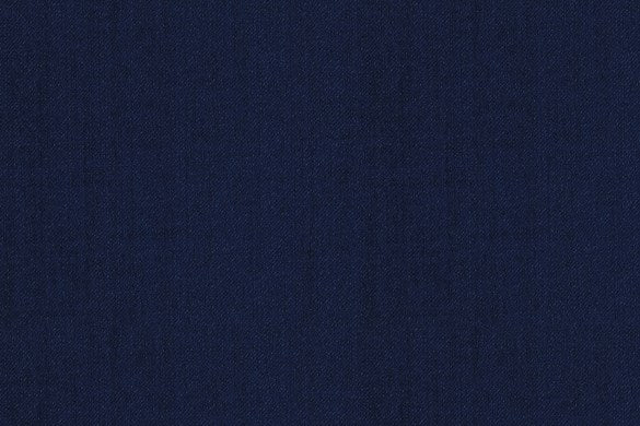 Dormeuil Fabric Blue Plain 96% Wool 4% Silk (Ref-881058)