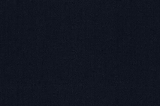 Dormeuil Fabric Navy Plain 96% Wool 4% Silk (Ref-881059)