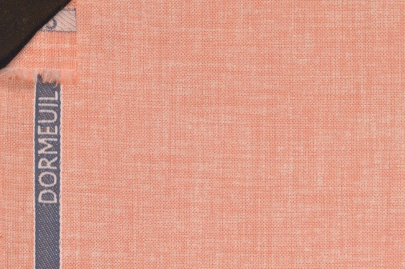 Dormeuil Fabric Orange Plain 55% Wool 45% Silk (Ref-881063)