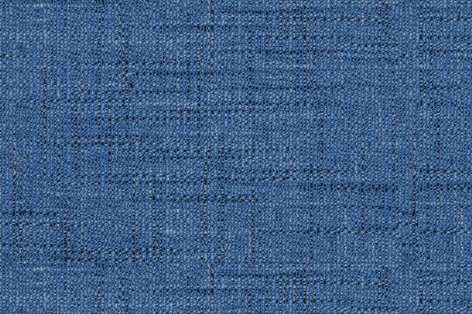 Dormeuil Fabric Blue Plain 35% Wool 23% Bamboo 22% Silk 20% Linen (Ref-881105)