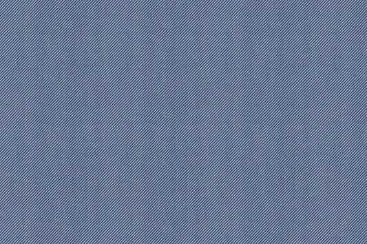 Dormeuil Fabric Blue Plain 57% Wool 43% Cotton (Ref-881126)