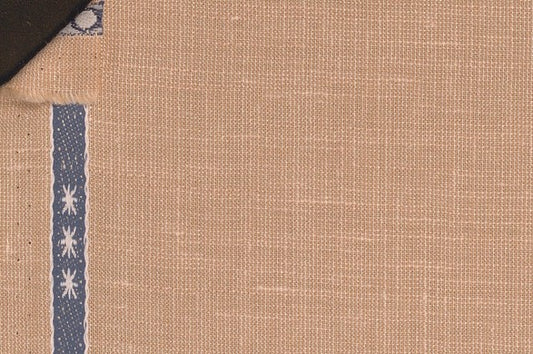 Dormeuil Fabric Beige Plain 35% Wool 23% Bamboo 22% Silk 20% Linen (Ref-881155)