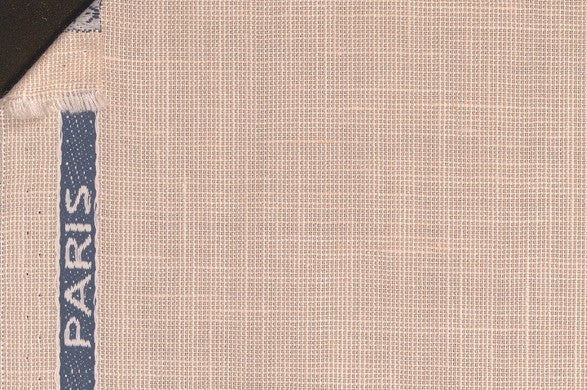 Dormeuil Fabric Beige Plain 35% Wool 23% Bamboo 22% Silk 20% Linen (Ref-881161)