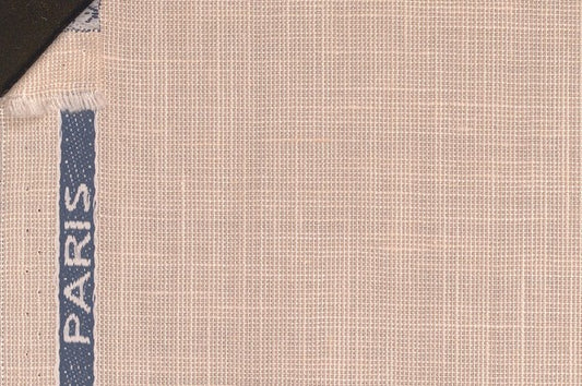 Dormeuil Fabric Beige Plain 35% Wool 23% Bamboo 22% Silk 20% Linen (Ref-881161)