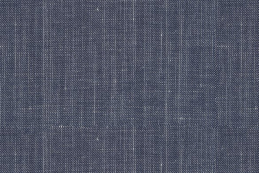 Dormeuil Fabric Navy Plain 56% Linen 44% Wool (Ref-881302)