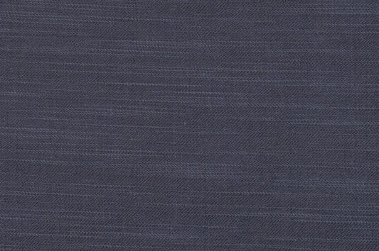 Dormeuil Fabric Navy Plain 55% Linen 45% Wool (Ref-881327)