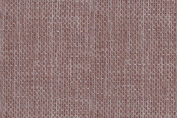 Dormeuil Fabric Red Semi Plain 65% Linen 35% Wool (Ref-881374)