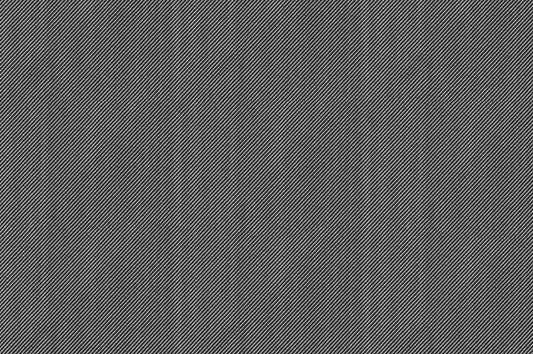 Dormeuil Fabric Black Plain 54% Wool 46% Polyester (Ref-881401)