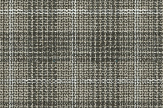 Dormeuil Fabric Beige Check 35% Wool 23% Bamboo 22% Silk 20% Linen (Ref-881511)