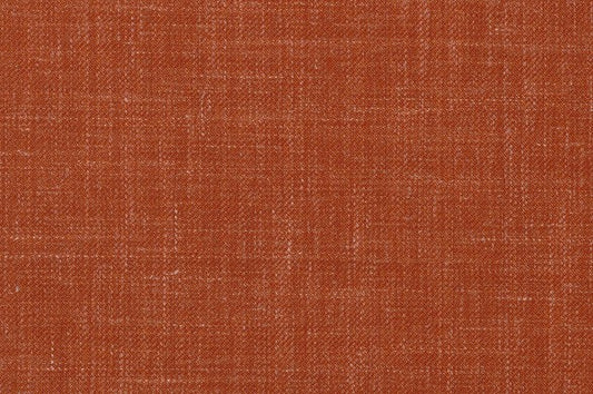 Dormeuil Fabric Orange Plain 83% Wool 17% Linen (Ref-882110)