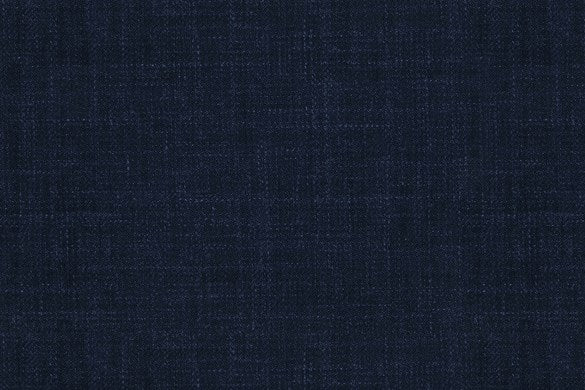 Dormeuil Fabric Blue Plain 83% Wool 17% Linen (Ref-882117)