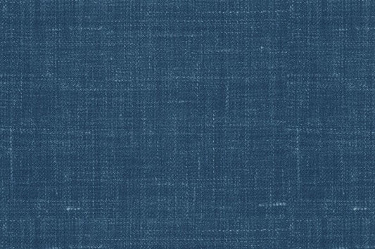 Dormeuil Fabric Blue Plain 83% Wool 17% Linen (Ref-882120)