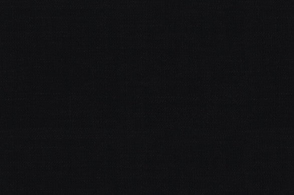 Dormeuil Fabric Black Plain 83% Wool 17% Linen (Ref-882121)
