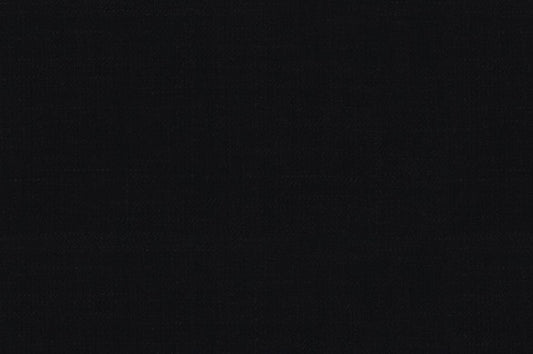 Dormeuil Fabric Black Plain 83% Wool 17% Linen (Ref-882121)