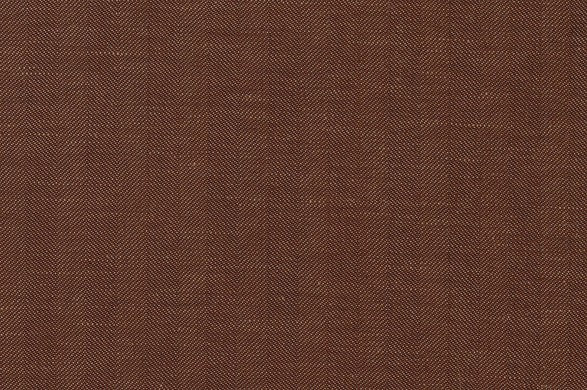 Dormeuil Fabric Brown Herringbone 60% Wool 40% Linen (Ref-882203)