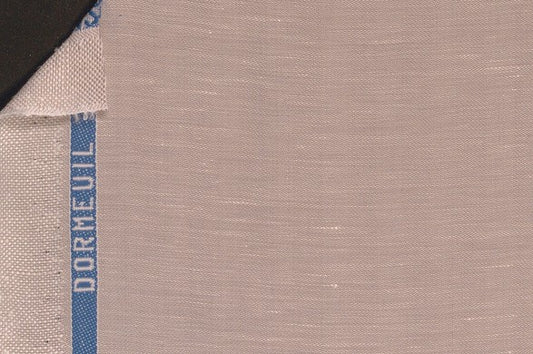 Dormeuil Fabric Beige Herringbone 60% Wool 40% Linen (Ref-882207)