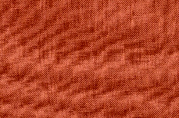 Dormeuil Fabric Orange Plain 100% Linen (Ref-882503)
