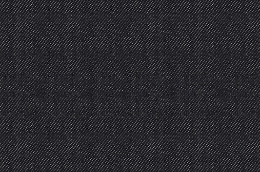 Dormeuil Fabric Black Plain 100% Cotton (Ref-885302)