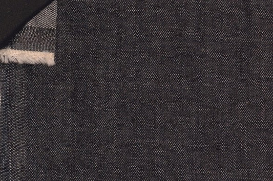 Dormeuil Fabric Navy Plain 100% Cotton (Ref-885305)