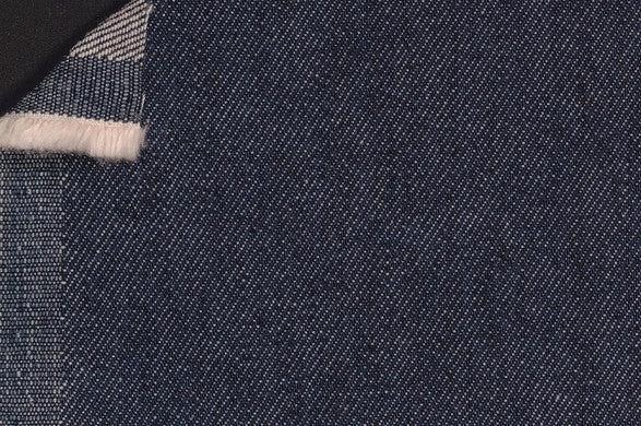 Dormeuil Fabric Navy Plain 100% Cotton (Ref-885310)