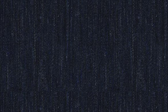 Dormeuil Fabric Navy Twill 54% Linen 44% Cotton 2% Lycra (Ref-885315)