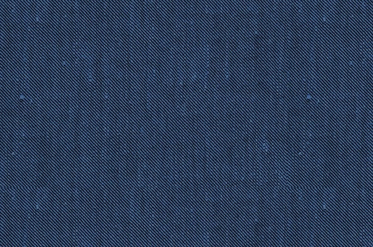 Dormeuil Fabric Blue Twill 54% Linen 44% Cotton 2% Lycra (Ref-885316)