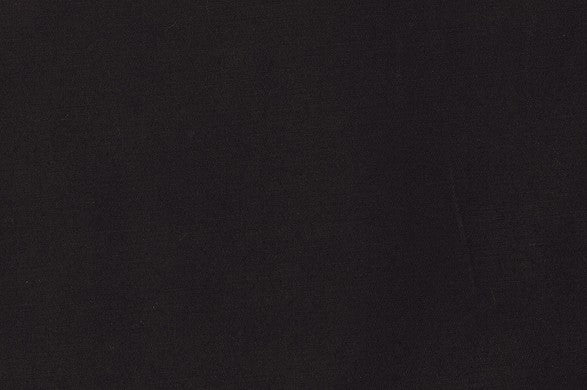 Dormeuil Fabric Black Plain 97% Cotton 3% Elastane (Ref-885401)