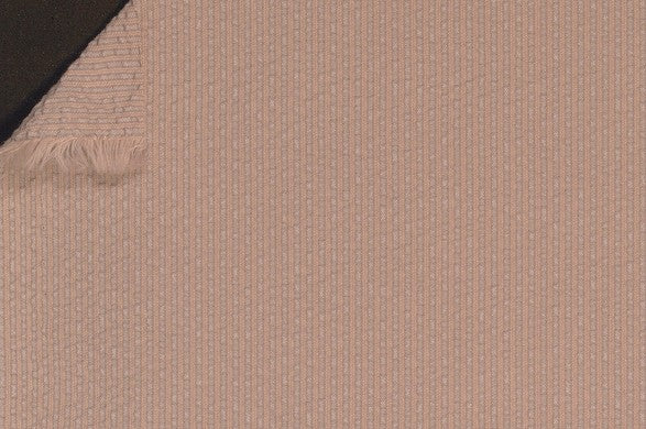 Dormeuil Fabric Beige Stripe 16% Silk 63% Cotton 16% Polyamide 5% Lycra (Ref-885506)