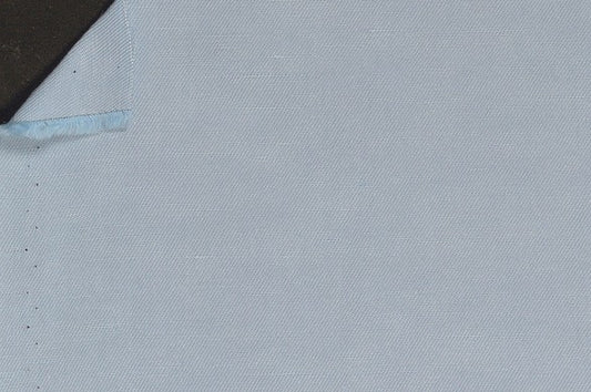 Dormeuil Fabric Blue Plain 59% Linen 41% Silk (Ref-896103)