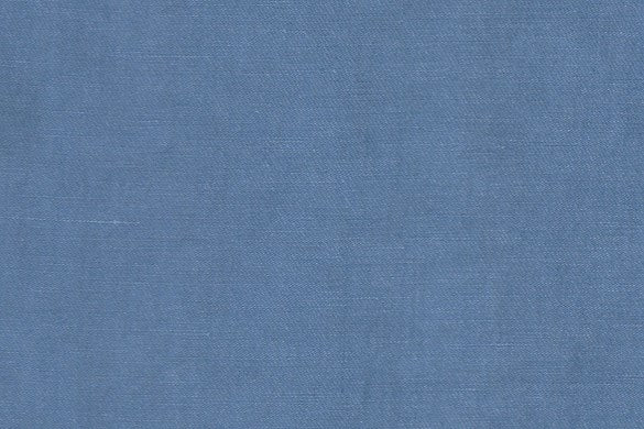 Dormeuil Fabric Blue Plain 59% Linen 41% Silk (Ref-896107)