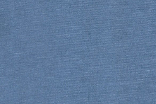 Dormeuil Fabric Blue Plain 59% Linen 41% Silk (Ref-896107)