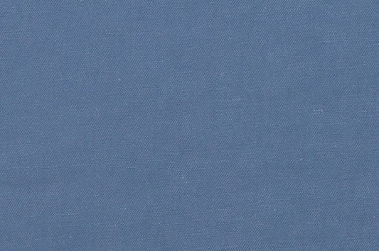 Dormeuil Fabric Blue Plain 59% Linen 41% Silk (Ref-896107)