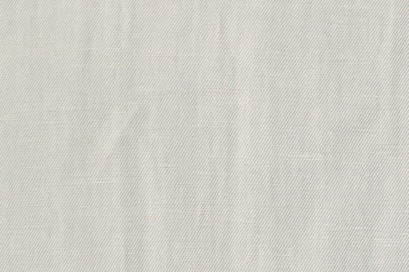 Dormeuil Fabric White Plain 59% Linen 41% Silk (Ref-896110)