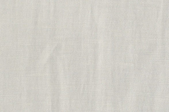Dormeuil Fabric White Plain 59% Linen 41% Silk (Ref-896110)