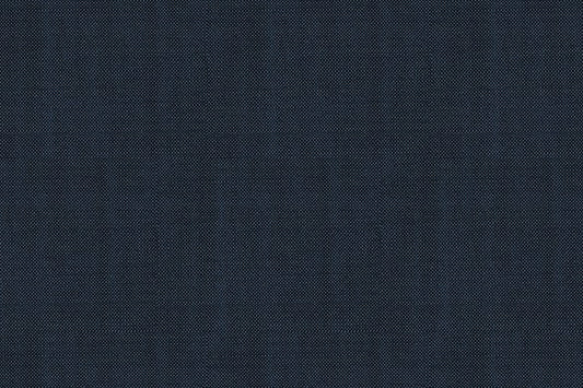 Dormeuil Fabric Blue Plain 84% Wool 15% Mohair 1% Lycra (Ref-897603)