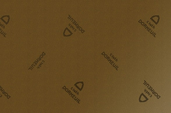 Dormeuil Fabric Yellow Plain 52% Viscose 48% Acetate (Ref-899478)