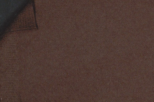 Dormeuil Fabric Brown Plain 100% Wool (Ref-994303)