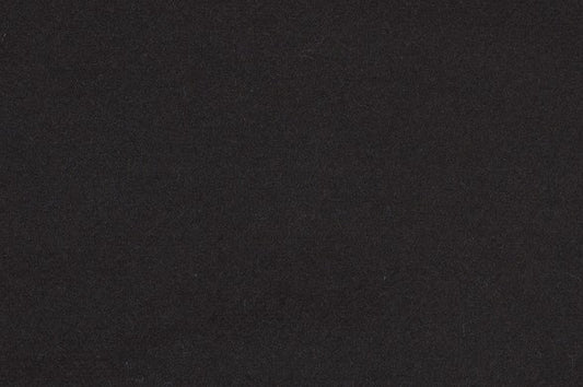 Dormeuil Fabric Black Plain 100% Wool (Ref-994305)